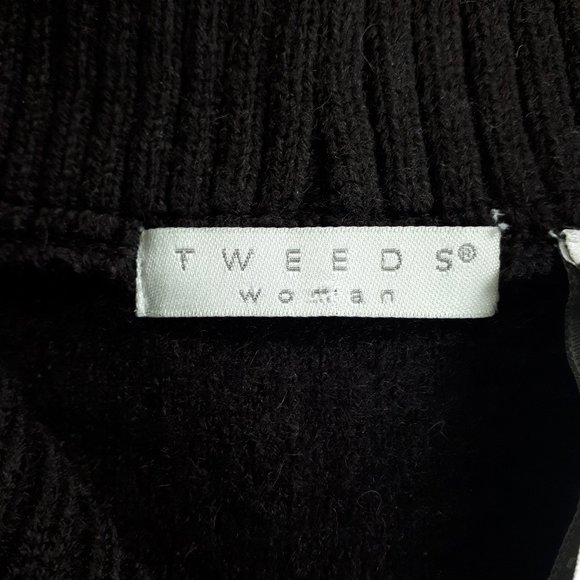 Tweeds Brown Wool Poncho - Picture 7 of 12